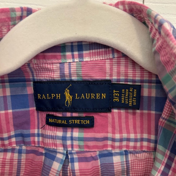 ralph lauren 3T short sleeve shirt! Valentine’s Day wear - Picture 3 of 6